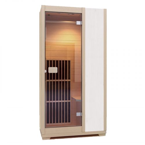 Sauna Infrarouge Zen ‘Brighton’ ZIV015 - Blanc