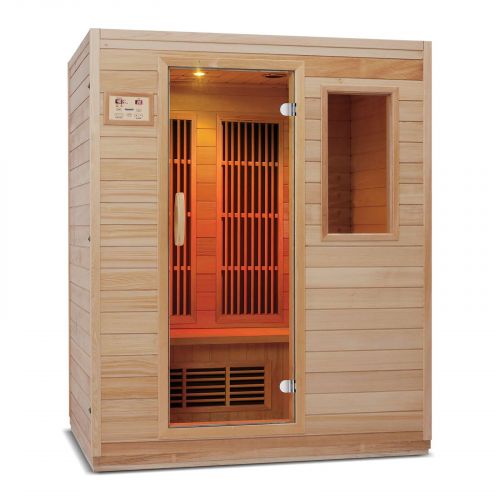 Sauna à infrarouges lointains Zen - 3 Personnes