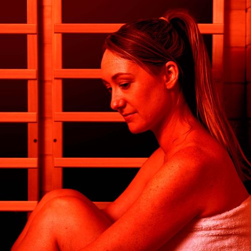 Sauna à infrarouge Zen Molight Luminothérapie par les couleurs